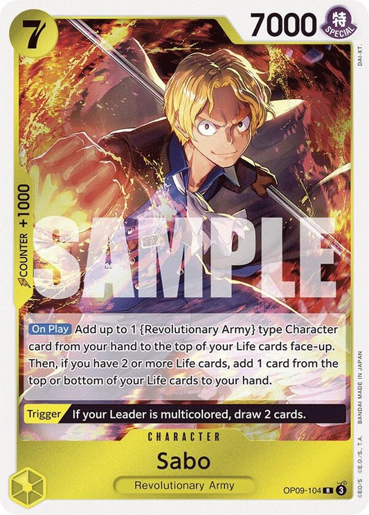 Image for Sabo (104) - One Piece Card Game