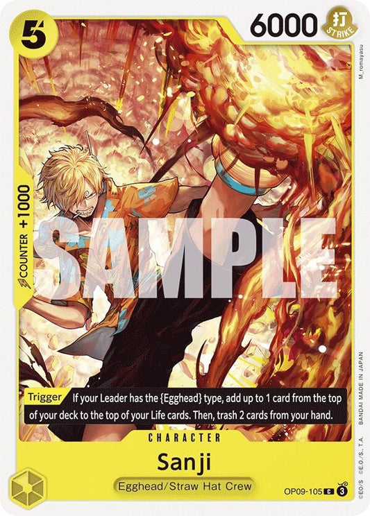 Image for Sanji (105) - One Piece Card Game