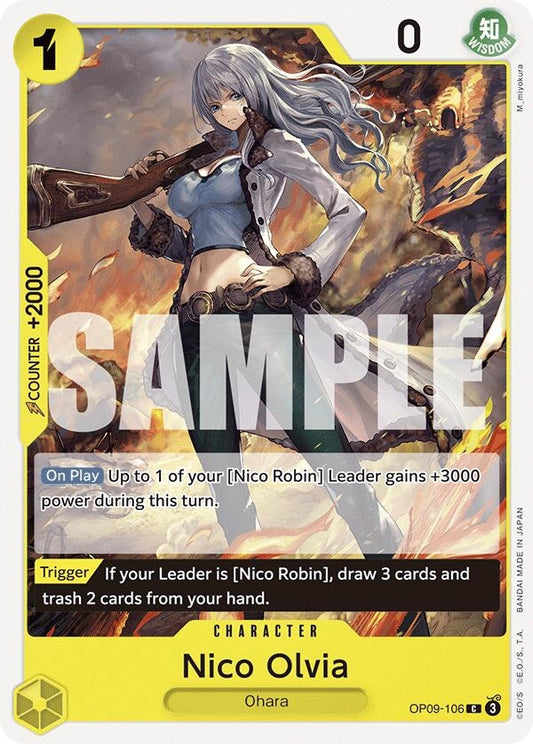 Image for Nico Olvia - One Piece Card Game