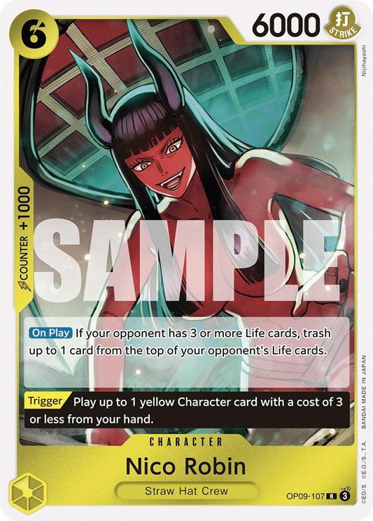 Image for Nico Robin (107) - One Piece Card Game