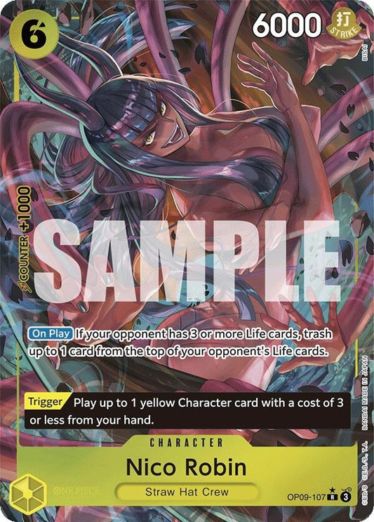 Image for Nico Robin (107) (Parallel) - One Piece Card Game