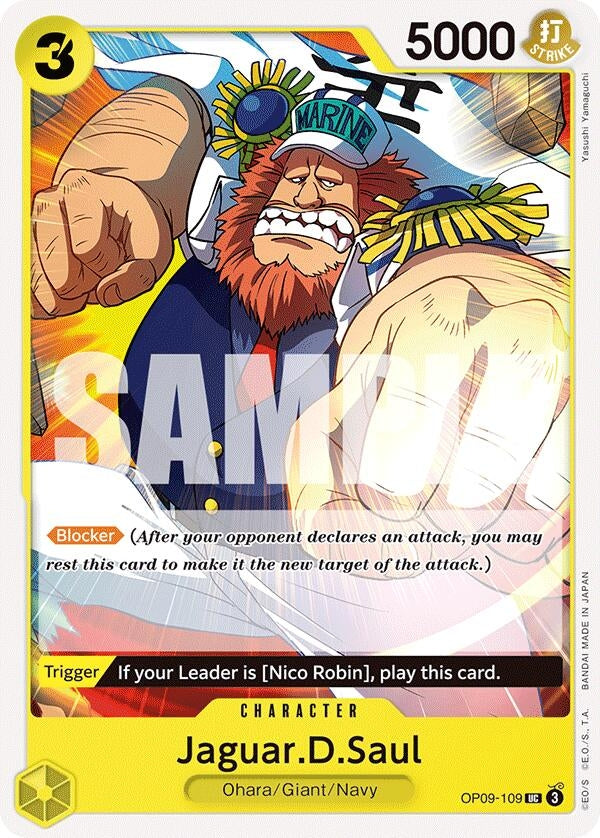 Image for Jaguar.D.Saul - One Piece Card Game