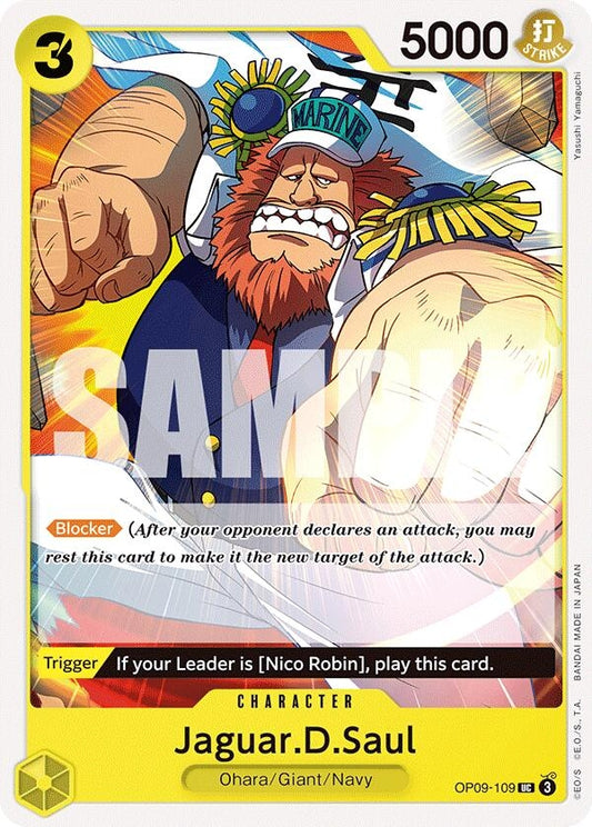 Image for Jaguar.D.Saul - One Piece Card Game
