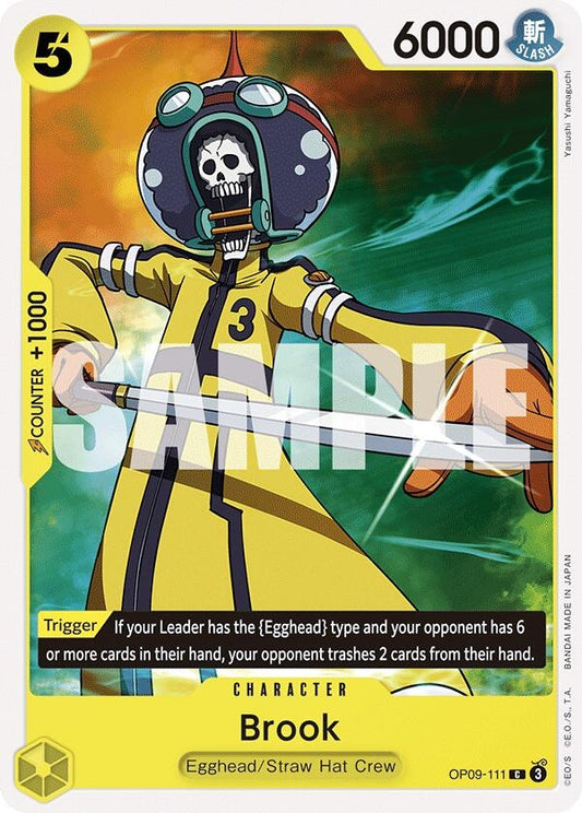 Image for Brook (111) - One Piece Card Game