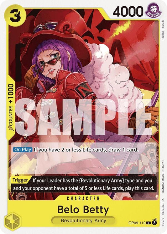 Image for Belo Betty - One Piece Card Game