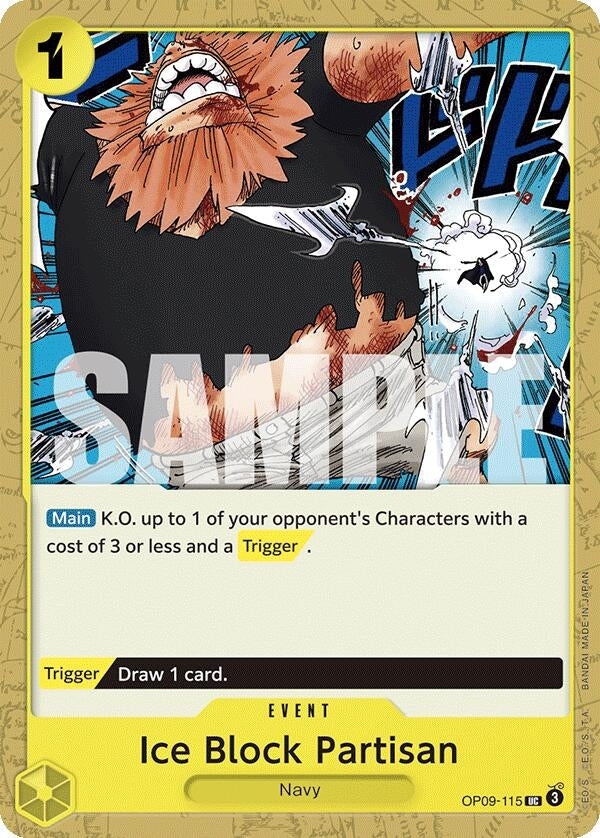 Image for Ice Block Partisan - One Piece Card Game