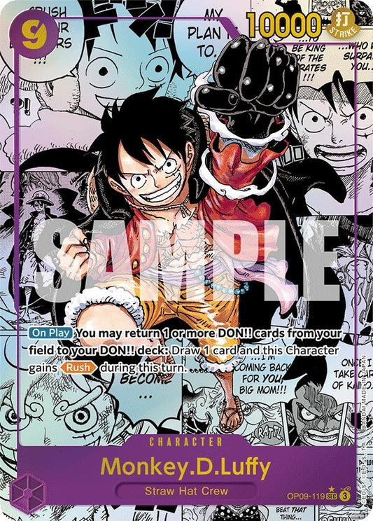Image for Monkey.D.Luffy (119) (Manga) - One Piece Card Game