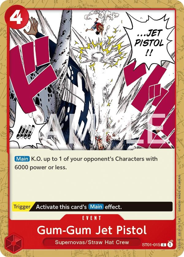 Image for Gum-Gum Jet Pistol - One Piece Card Game