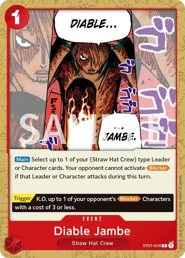 Image for Diable Jambe - One Piece Card Game