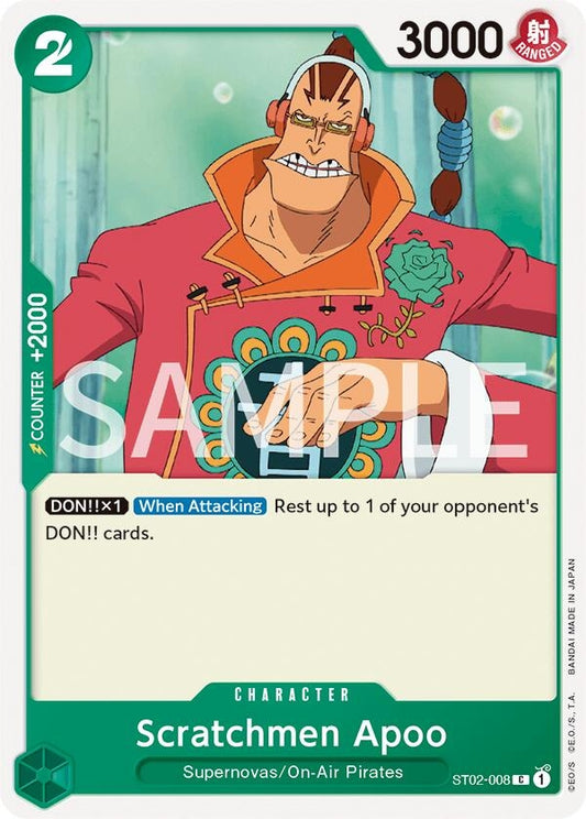 Image for Scratchmen Apoo - One Piece Card Game