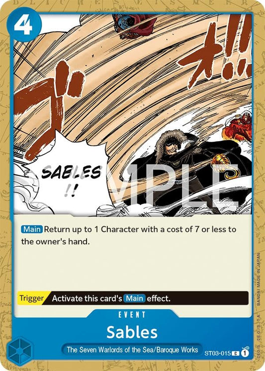 Image for Sables - One Piece Card Game