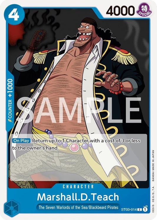 Image for Marshall.D.Teach - One Piece Card Game