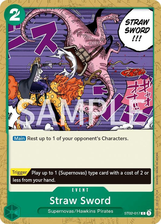 Image for Straw Sword - One Piece Card Game