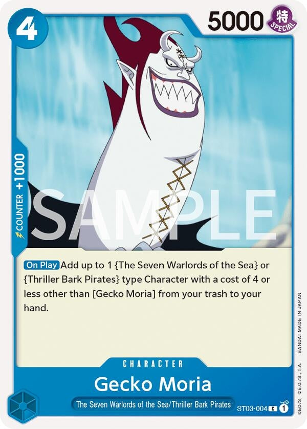 Image for Gecko Moria - One Piece Card Game