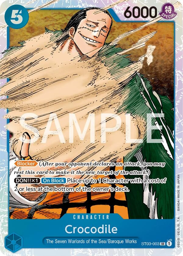 Image for Crocodile (003) - One Piece Card Game