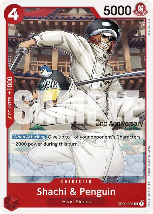 Image for Shachi & Penguin - One Piece Card Game