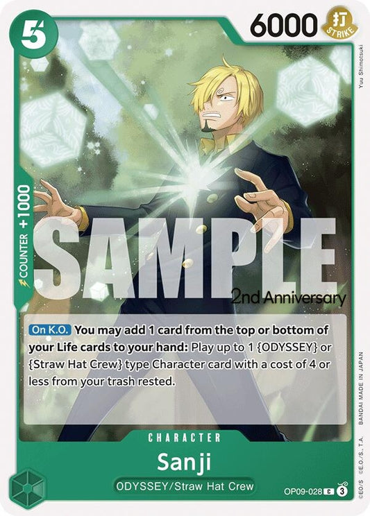 Image for Sanji (028) - One Piece Card Game