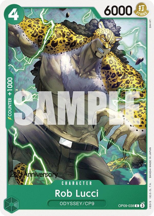 Image for Rob Lucci (038) - One Piece Card Game