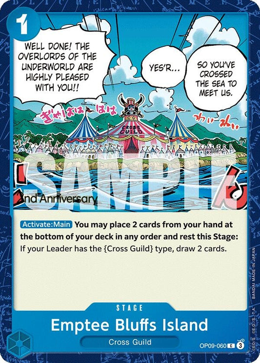 Image for Emptee Bluffs Island - One Piece Card Game