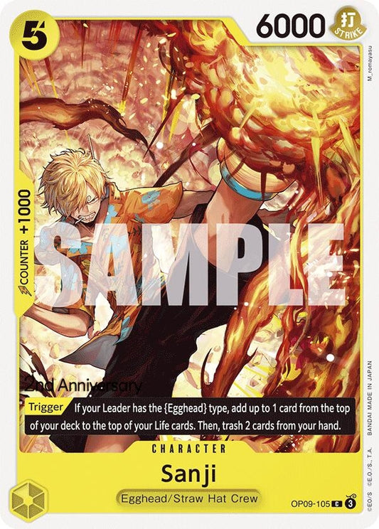 Image for Sanji (105) - One Piece Card Game