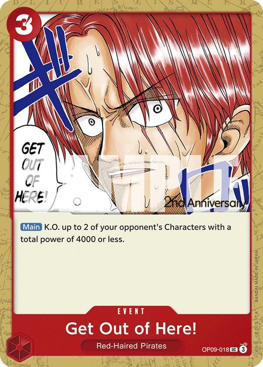 Image for Get Out of Here! - One Piece Card Game