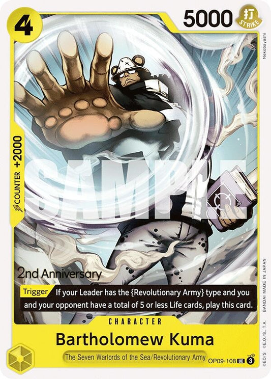 Image for Bartholomew Kuma - One Piece Card Game