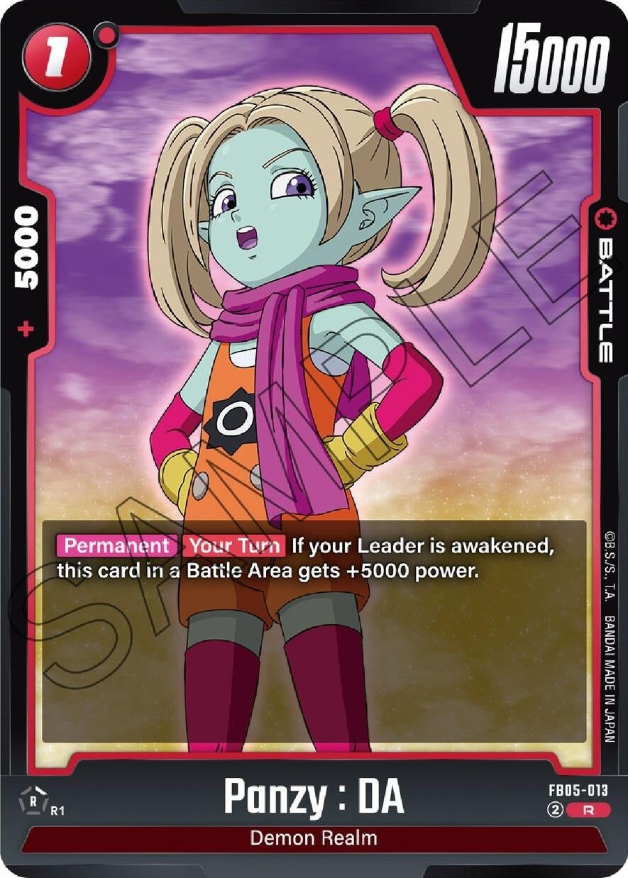 Image for Panzy : DA - FB05-013 - Dragon Ball Super: Fusion World