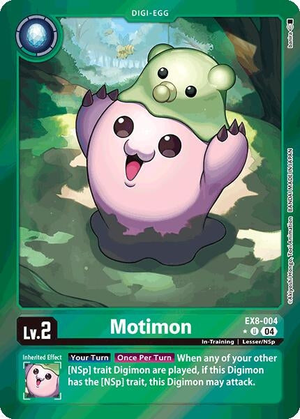 Image for Motimon (Limited Foil) - Digimon Card Game