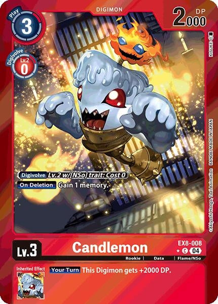 Image for Candlemon (Limited Foil) - Digimon Card Game