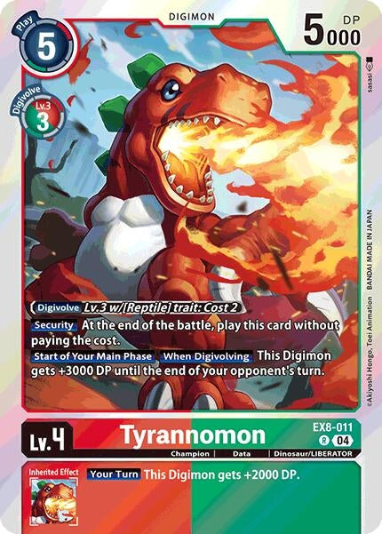Image for Tyrannomon - Digimon Card Game