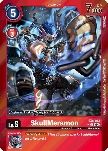 Image for SkullMeramon (Limited Foil) - Digimon Card Game
