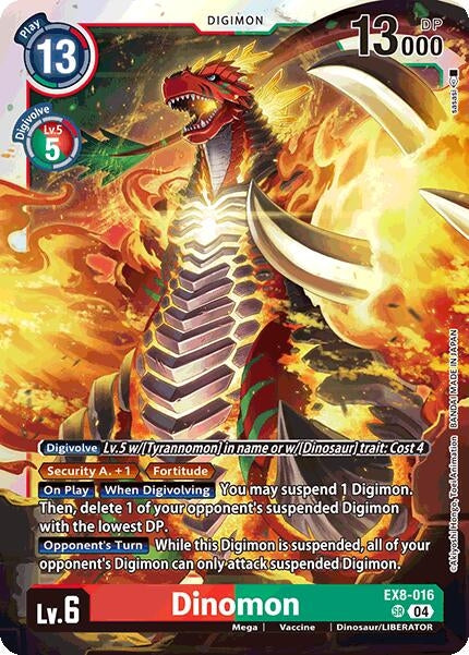 Image for Dinomon - Digimon Card Game