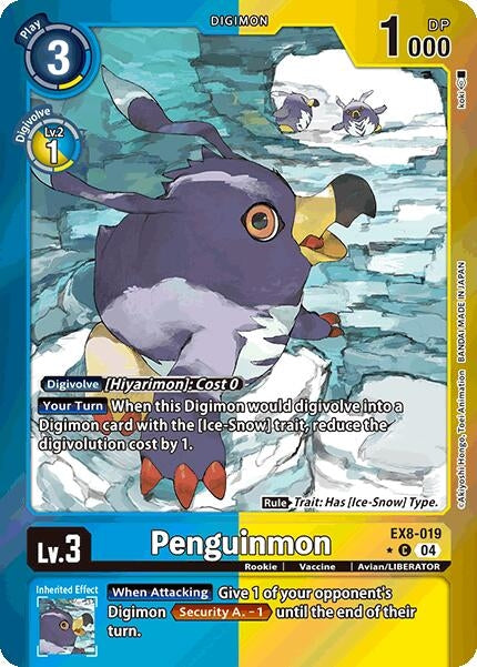 Image for Penguinmon (Limited Foil) - Digimon Card Game