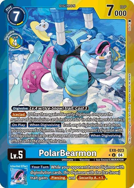 Image for PolarBearmon (Limited Foil) - Digimon Card Game
