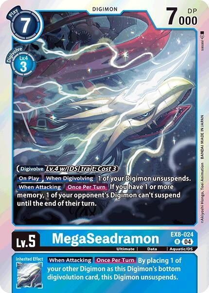 Image for MegaSeadramon - Digimon Card Game