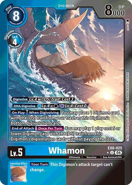 Image for Whamon (Limited Foil) - Digimon Card Game