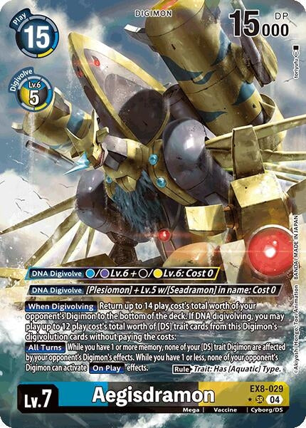 Image for Aegisdramon (Alternate Art) - Digimon Card Game