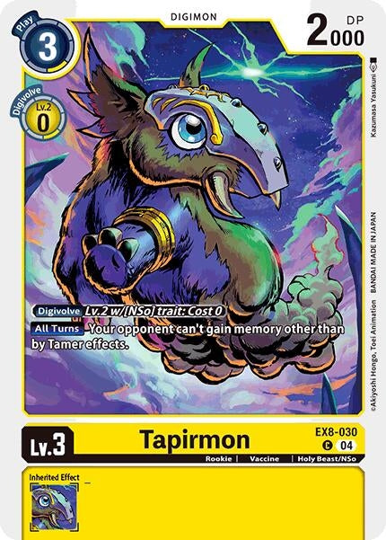 Image for Tapirmon - Digimon Card Game