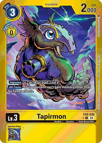 Image for Tapirmon (Limited Foil) - Digimon Card Game