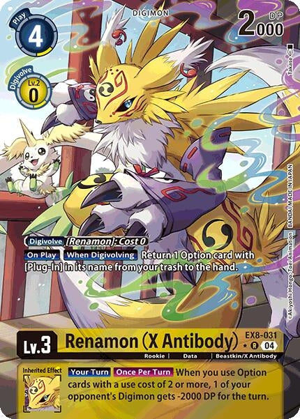 Image for Renamon (X Antibody) (Alternate Art) - Digimon Card Game