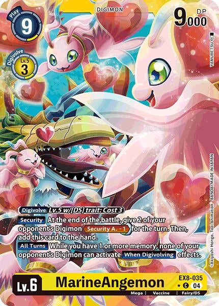 Image for MarineAngemon (Limited Foil) - Digimon Card Game