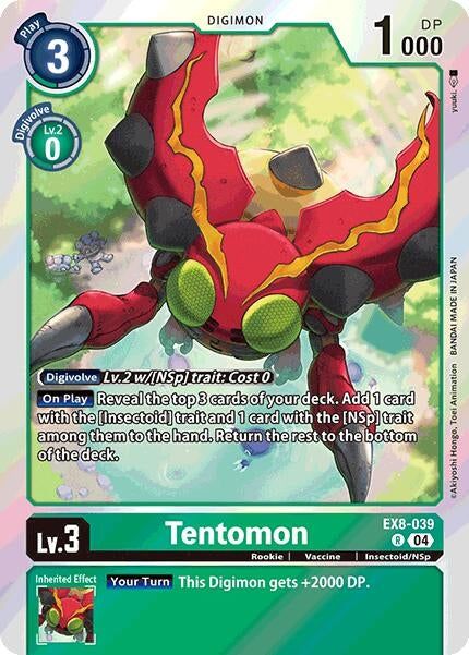 Image for Tentomon - Digimon Card Game