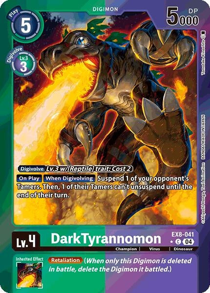 Image for DarkTyrannomon (Limited Foil) - Digimon Card Game