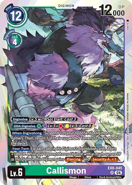 Image for Callismon - Digimon Card Game