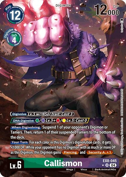 Image for Callismon (Alternate Art) - Digimon Card Game