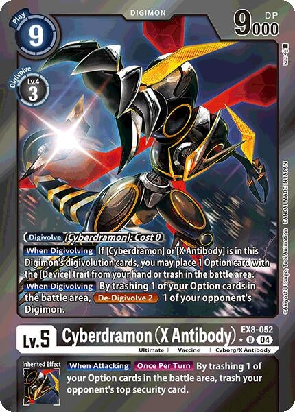Image for Cyberdramon (X Antibody) (Limited Foil) - Digimon Card Game