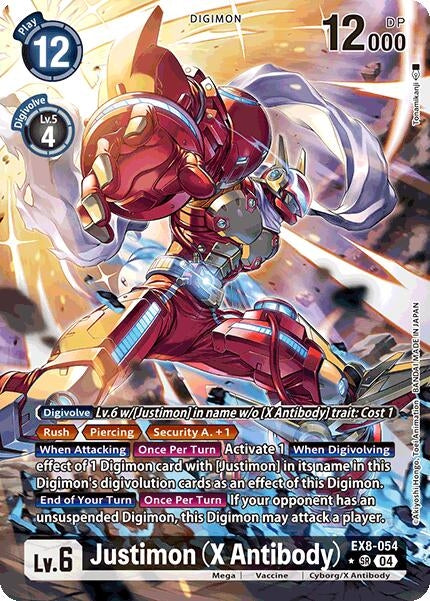 Image for Justimon (X Antibody) (Alternate Art) - Digimon Card Game