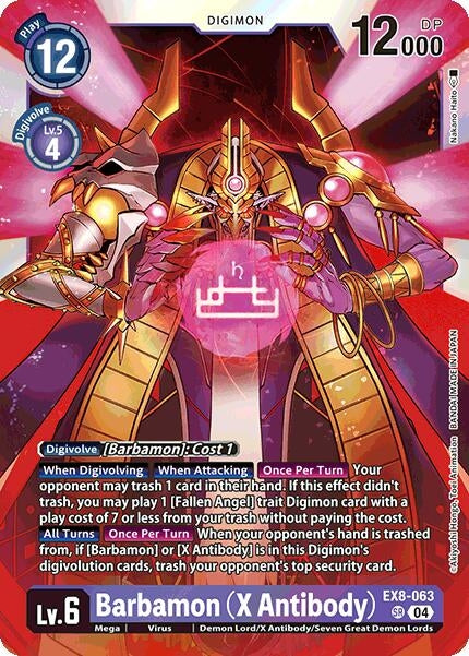 Image for Barbamon (X Antibody) - Digimon Card Game