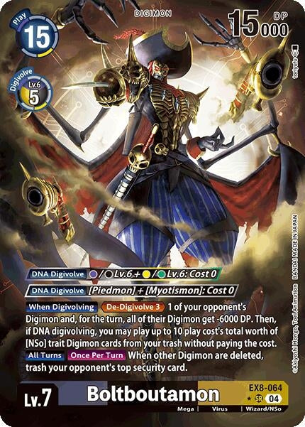Image for Boltboutamon (Alternate Art) - Digimon Card Game