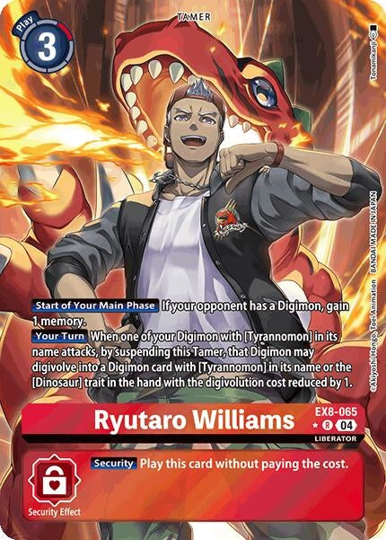 Image for Ryutaro Williams (Alternate Art) - Digimon Card Game